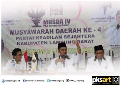 PKS Komitmen Kerjasama Dengan Partai Lain Bangun Lampung