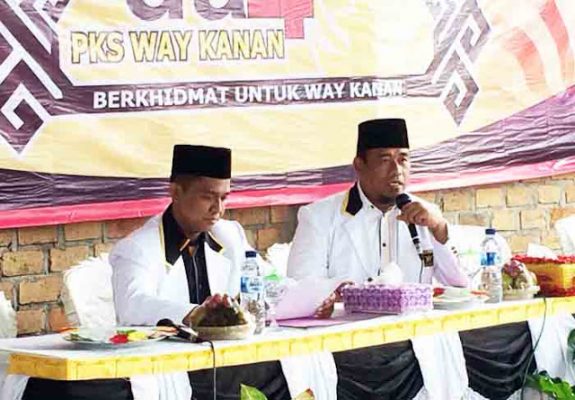 Ketua PKS Waykanan Ajak Semua Kader Solid Berkhidmat bagi Daerah