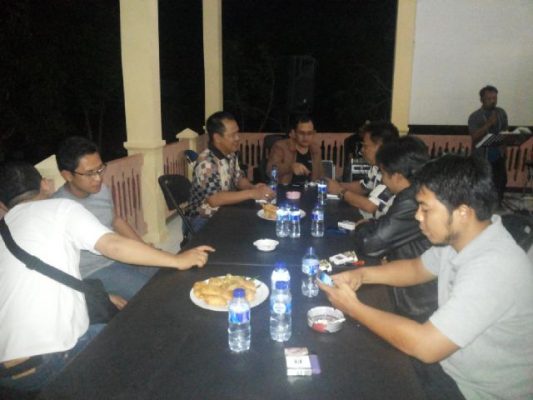 Kapolres Lampung Utara Gelar Malam Kebersamaan dengan Para Wartawan