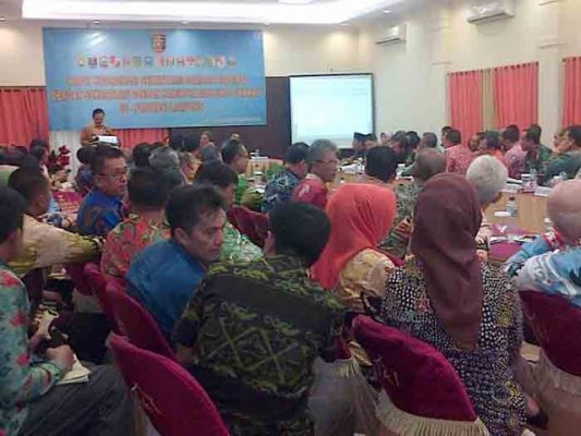 Koordinasi Soal Pilkada, Rakor Sekda Dihadiri 165 PNS