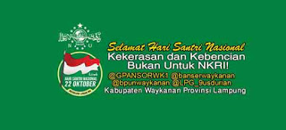 Hari Santri, Nahdliyin Waykanan Ajak Publik Promosikan Perdamaian