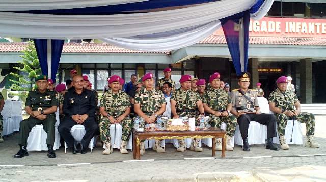 Kolonel (Mar) Werijon Jabat Komandan Brigif 3 Piabung