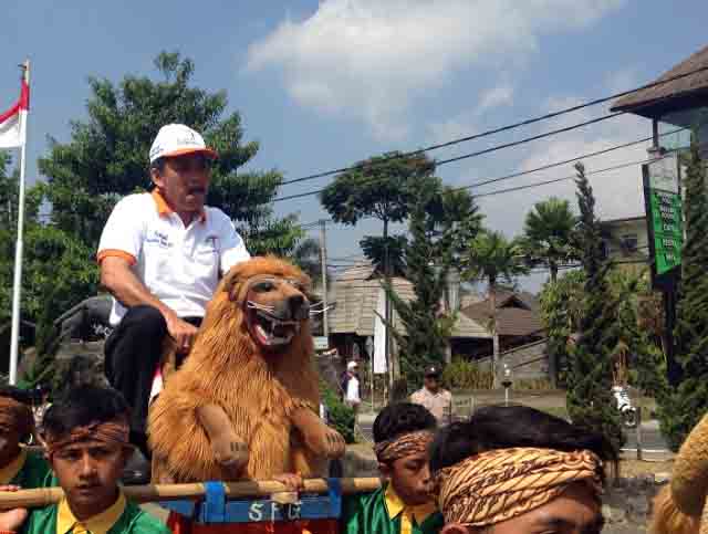Festival Tangkuban Perahu, Jalan Raya Lembang Ditutup
