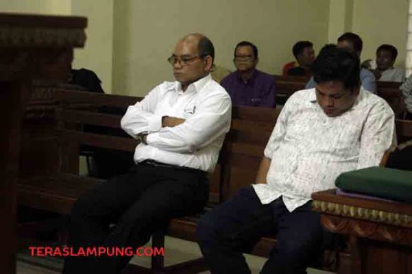Korupsi Jalan Kampung, Kadis DKP Bandarlampung dan Rekanan Jalani Sidang Perdana