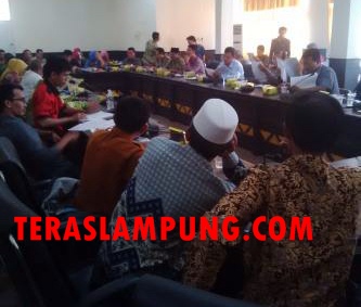 DPRD Lamsel Hearing Soal Kawasan Register 1 Way Pisang