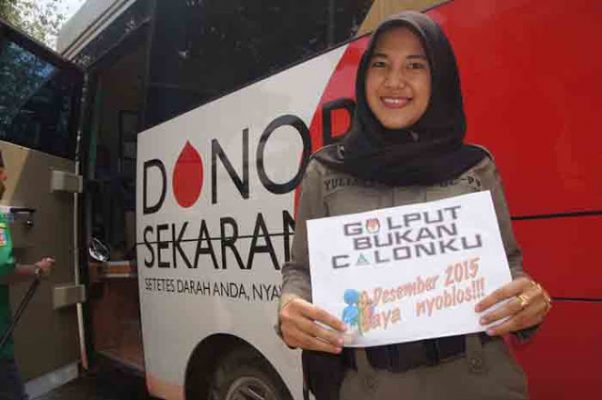 Peringati Hari Guru, PGRI Waykanan Gelar Donor Darah