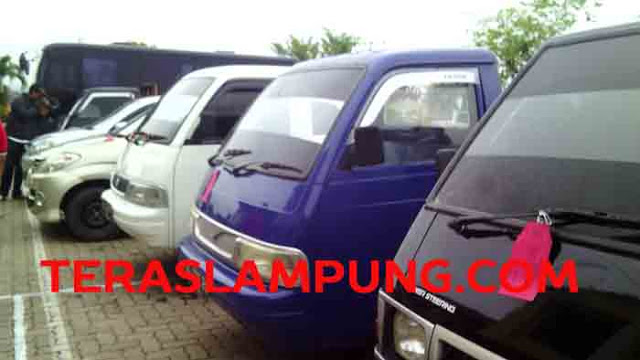 Inilah Beberapa Mobil dan Puluhan Senjata Api Barang Bukti Operasi Sikat Krakatau 2015