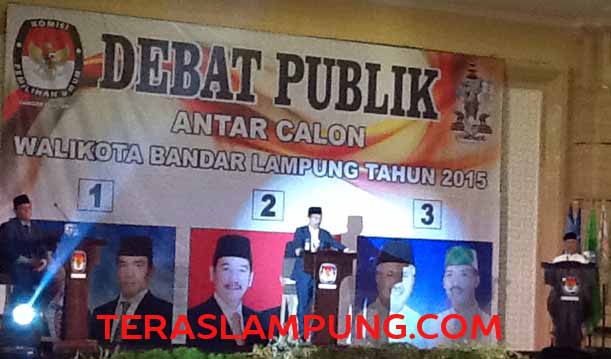 KPU Bandarlampung Gelar Debat Kandidat pada Rabu Malam