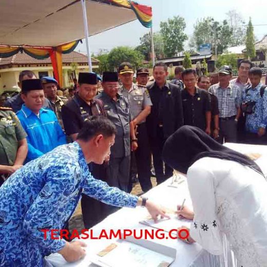 Pilkades Serentak di Lampung Utara, Kotak dan Surat Suara Sudah Didistribusikan