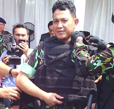 Kapolda Lampung Pimpin Atraksi Penumpasan Teroris dan Penanggulangan Huru-Hara