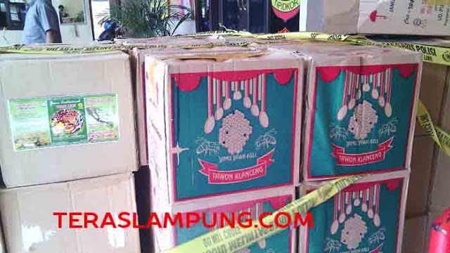 Dodi Pasarkan Jamu Ilegal Produksinya di Bandarlampung dan Lamsel