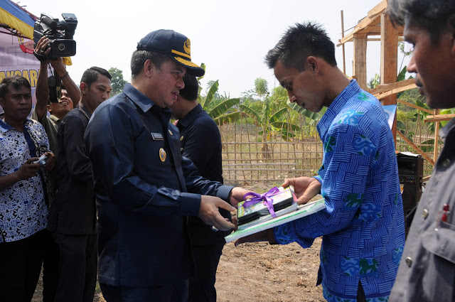 Kunjungan Kerja Pj Bupati Lampung Selatan di Desa Tejang Pulau Sebesi