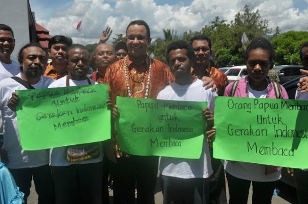 Papua Membaca untuk Gerakan Indonesia Membaca