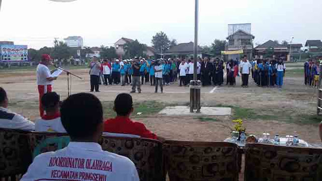 Kecamatan Pringsewu Juara Umum Porkab II Kabupaten Pringsewu 2015