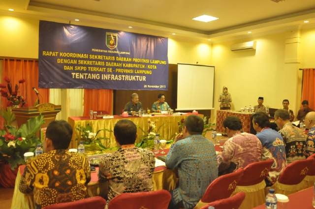 Pemprov Gelar Rapat Pembahasan Ruas Jalan