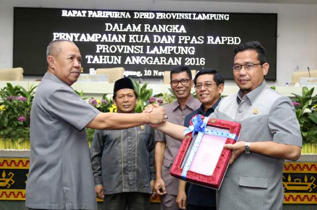 Pemprov Lampung Targetkan Pendapatan pada 2016 Sebesar Rp5,341 Triliun