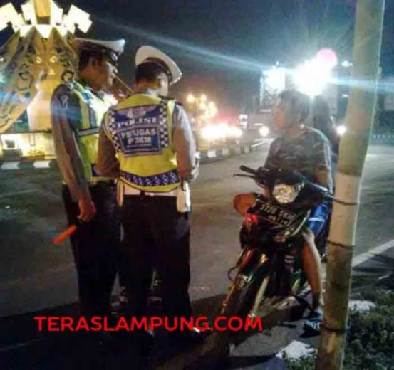 Minimalkan Tindak Kejahatan, Polres Lampura Aktif Gelar Razia Rutin