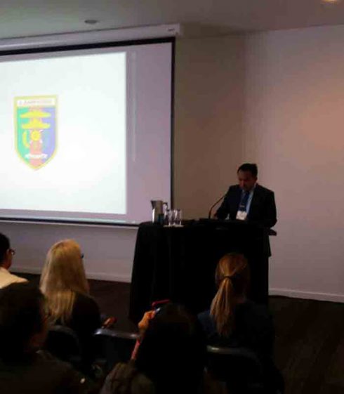 Ridho Ficardo Promosikan Potensi Investasi Lampung di Canberra