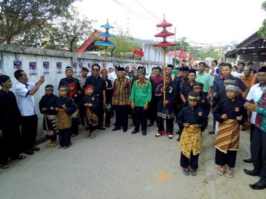 Thobroni-Kang Nizar Disambut Upacara Adat Panguyuban Banten