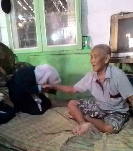 Hari Pahlawan di Waykanan, Pengurus OSIS SMPN 4 Baradatu Sambangi Veteran