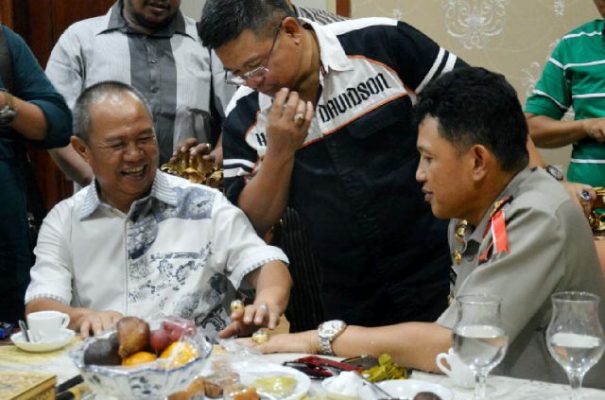 Bertemu Kapolda dan Pengurus LGC, Wagub Siap Buka Kontes Batu Mulia