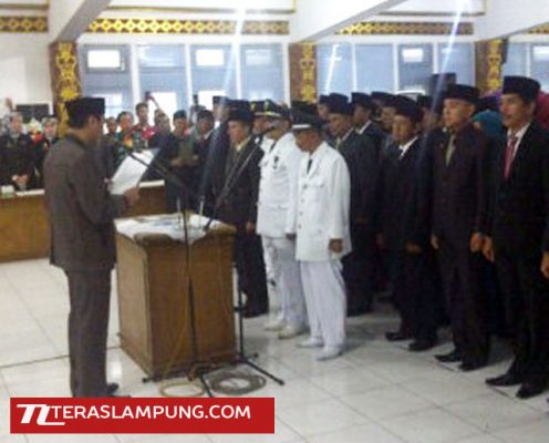 Inilah Daftar Nama Pejabat Eselon II, III. dan IV Pemkab Lampura yang Baru Dilantik