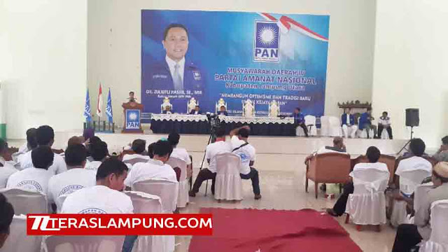 Aksi “WO” Warnai Musda IV PAN Lampung Utara