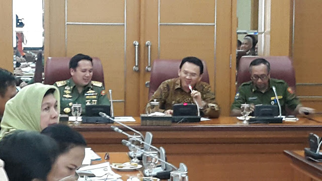 Gubernur Ridho dan Ahok Bahas Kerjasama Pangan