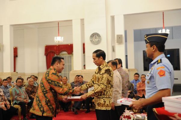 Gubernur Lampung Terima Anugerah DID dari Presiden