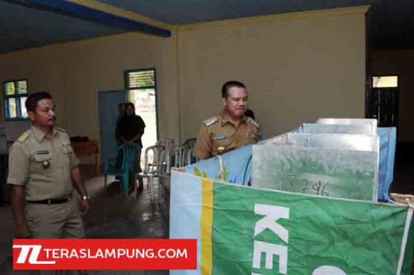 Kherlani Tinjau Kesiapan Pilkada di Lamsel