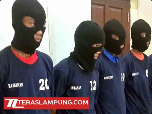 Polres Lampung Utara Bekuk Anggota Komplotan Curanmor Berkedok Pengamen