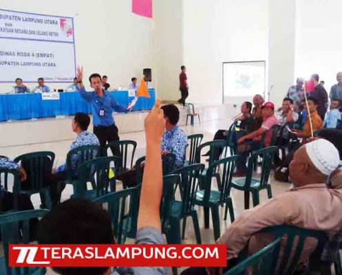 Lelang 33 Unit Mobil Dinas Pemkab Lampura Hasilkan Rp 1,3 Miliar