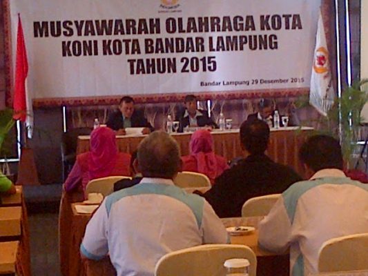 KONI Kota Bandarlampung Gelar Musda