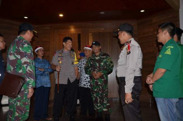Amankan Natal dan Tahun Baru, TNI-Polri Didukung Mitra Kodim
