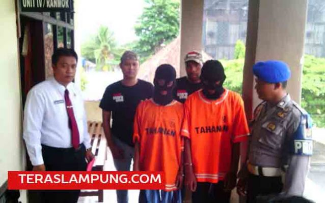 Curi Sepeda Motor, Dua Pelajar Lampung Timur Ditangkap Polisi