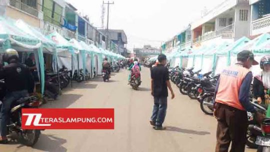 PKL Pasar Dekon Kotabumi Kembali Ditata