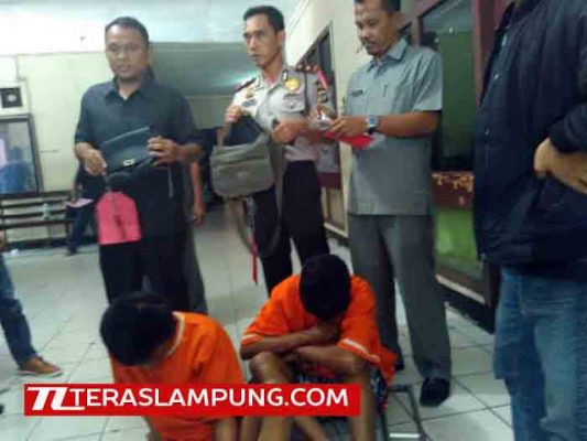 Nurdin Cs 12 Kali Mencuri Bermodus Pecahkan Kaca Mobil di Bandarlampung