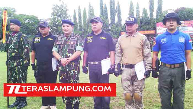 Gubernur Lampung Beri Penghargaan Tekab 308