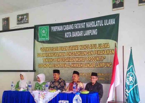 PC Fatayat NU Bandarlampung Gelar Penyuluhan Wakaf