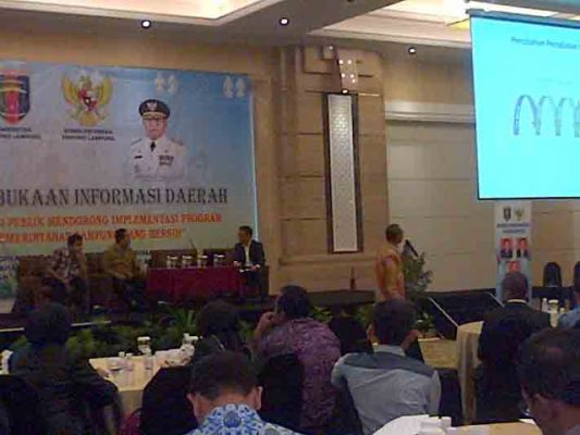 Komitmen Pejabat Lampung terhadap Keterbukaan Publik Masih Minim