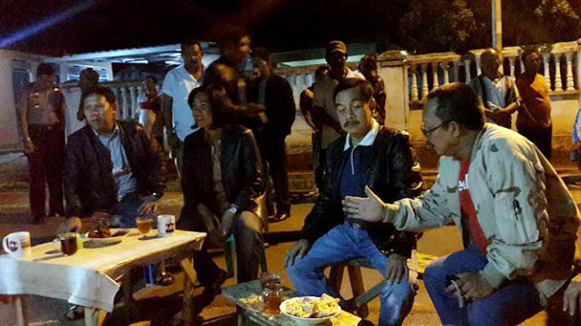 Jelang Pilkada, Chrisna Putra Sambangi Peronda di Sejumlah Pos Kamling