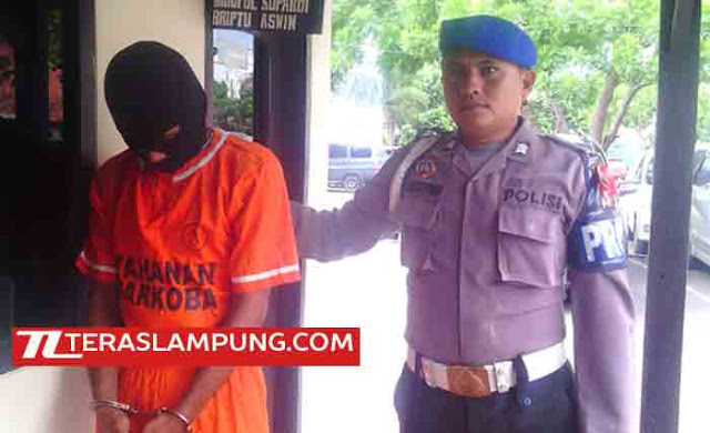 Polisi Bekuk Residivis Pengedar Sabu-Sabu di Kelurahan Tanjung Raya