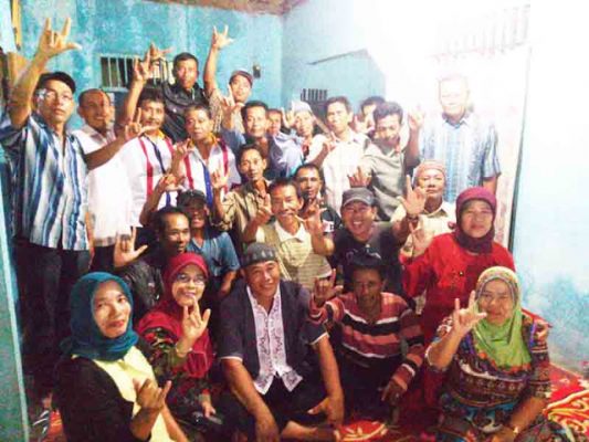 DPC PAN Kalianda Gelar Syukuran Kemenangan Zainuddin-Nanang