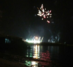 Pesta Malam Tahun Baru 2016 di Taman Wisata Kuliner Kalianda Meriah