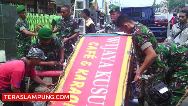 Korem 043 Gatam Menutup Tempat Hiburan Malam Wijaya Kusuma
