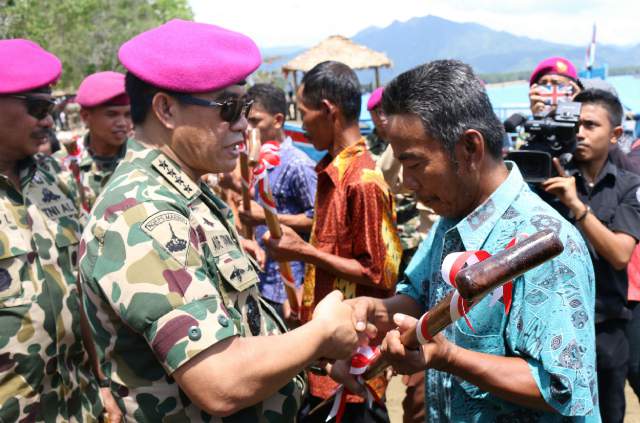 KASAL Kunker ke Mako Brigif 3 Padang Cermin , Pesawaran