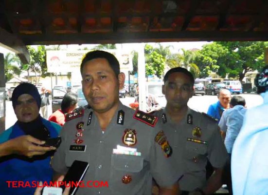 Kapolresta Bandarlampung: 65 Persen Kasus Kejahatan Konvensional Diungkap Selama 2015