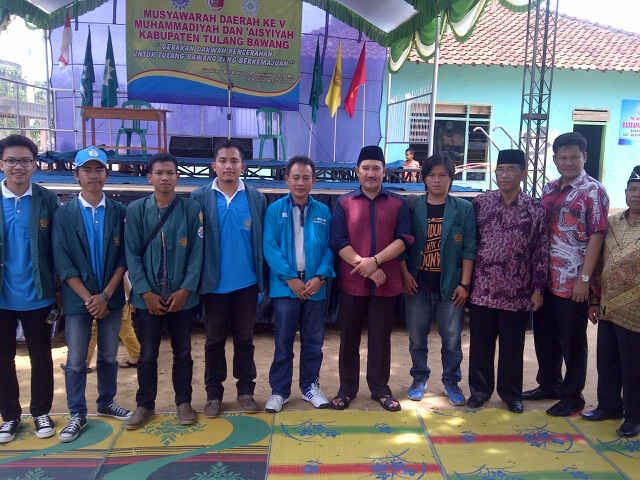 Wabup Heri Wardoyo Buka Musda Muhammadiyah Tulangbawang