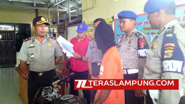 Saat Curi Sepeda Motor, Komplotan Arbain Ancam Tembak Korbannya
