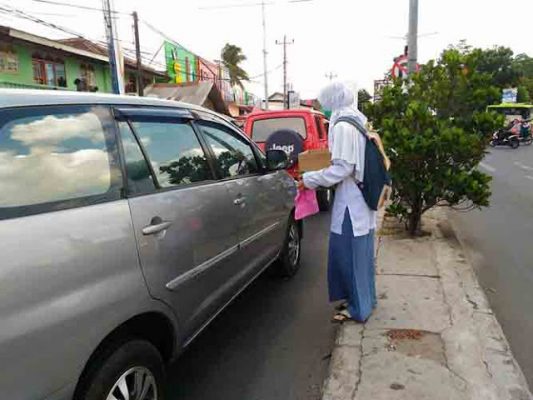 Puluhan Relawan AWG Lampung Galang Dana untuk Pengungsi Suriah